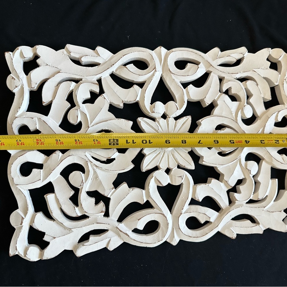 Intricate Cream Wall Art Panel - Picture 12 of 16